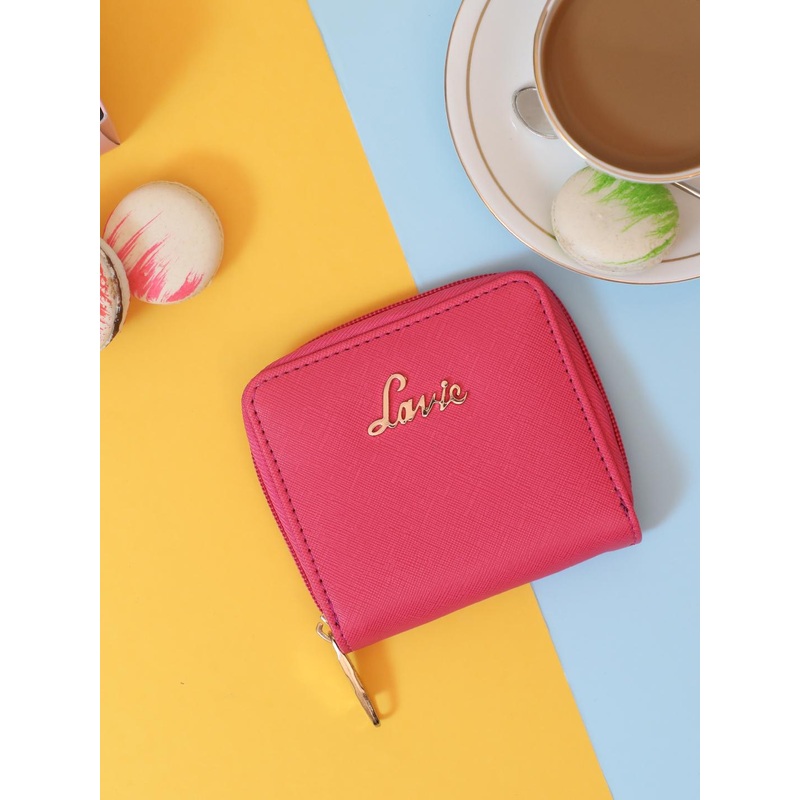 Lavie  Rally Pro Fuschia Zipper Around Wallet