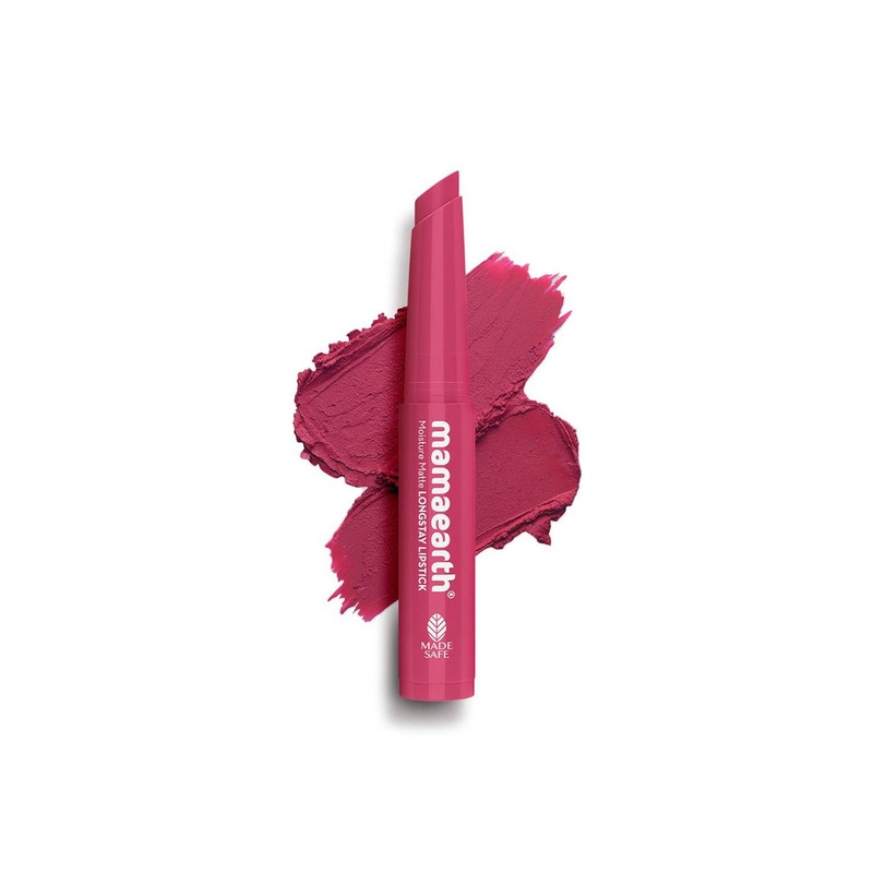 Mamaearth Moisture Matte 12 Hour Long Stay Mini Lipstick – 0.7 g – 03 Candyfloss Pink