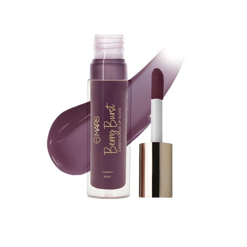 MARS Candylicious Non-Sticky Tinted Lip Gloss – 4ml- Berry Burst 12