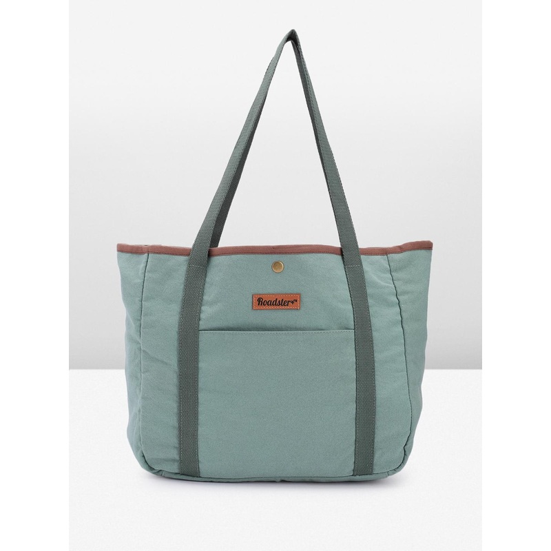 Roadster Women Solid Tote Bag