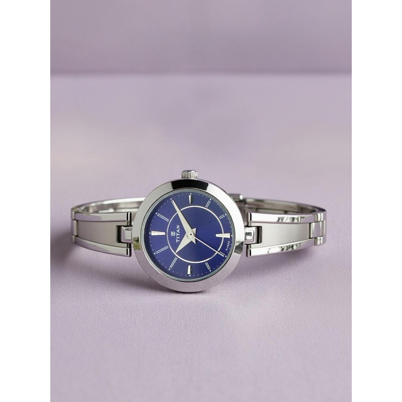 Titan Women Blue Analogue Watch NM2598SM03