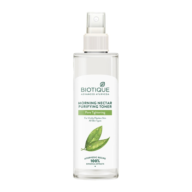 Biotique Morning Nectar Pore Tightening Purifying Toner – 200ml