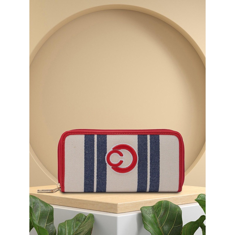 Caprese Dixie Women Blue Large Wallet