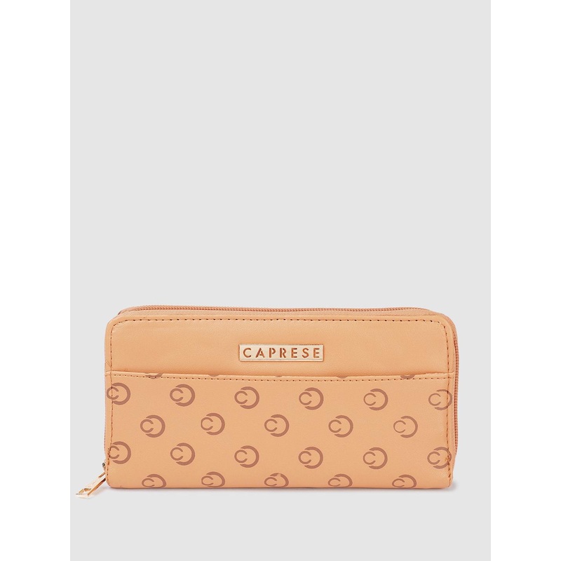 Caprese Freya Women Tan Large Wallet
