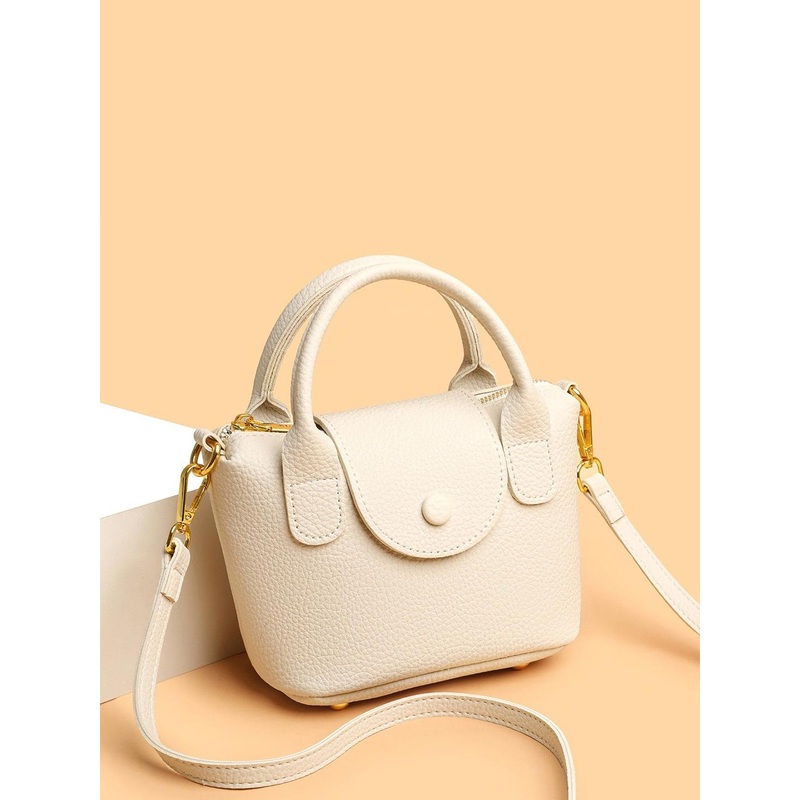 Diva Dale Detachable Sling Strap Structured Sling Bag With Tasselled