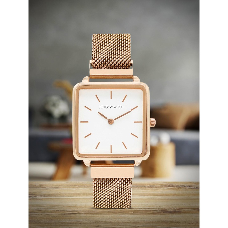 JOKER & WITCH Women White Analogue Watch AMWW312