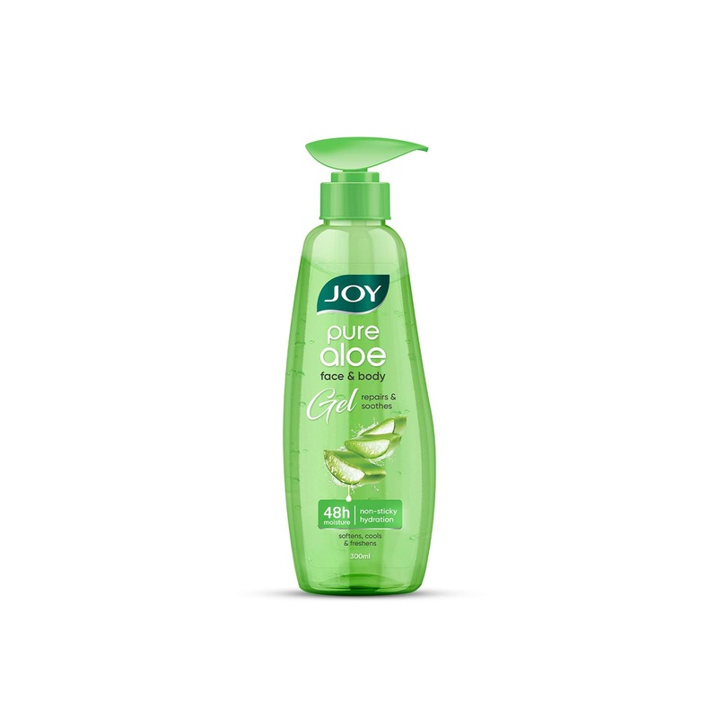 JOY Natural & Pure Aloe Vera Gel for Face & Body with Pro Vitamin B5 – 300 ml