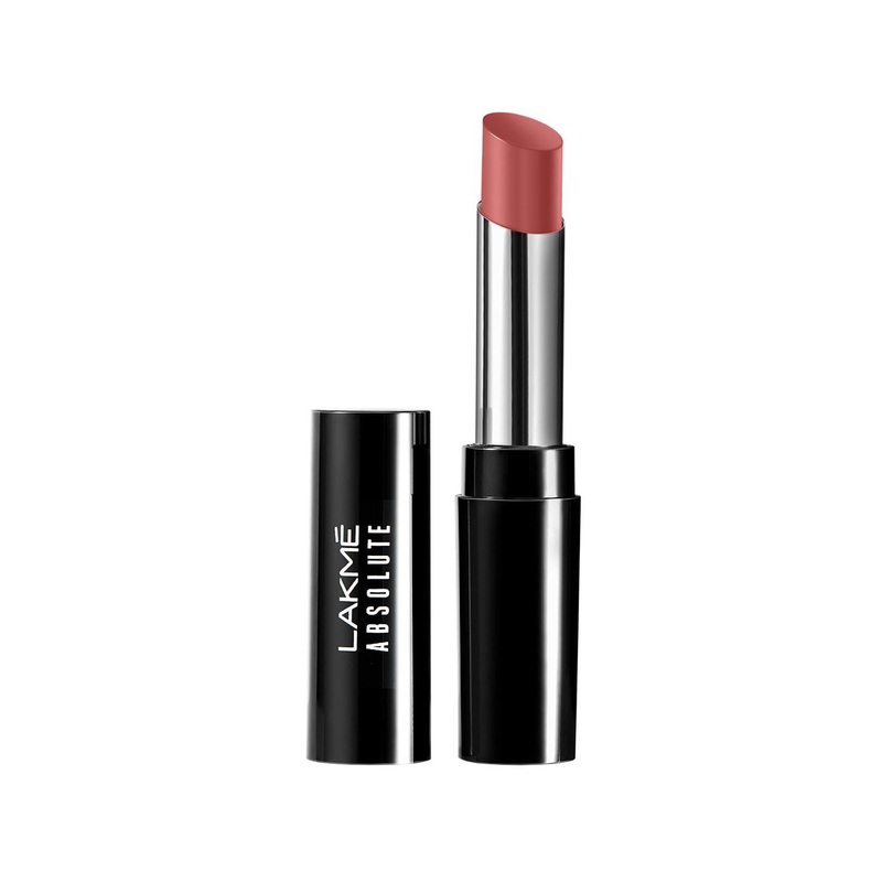 Lakme Absolute Skin Dew Satin Lipstick with Hyaluronic Acid & Avocado Oil – Nude Rose 102