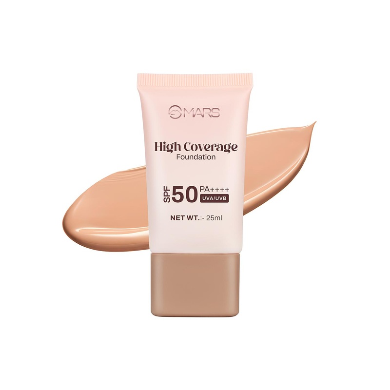 MARS High Coverage SPF50 PA++++ Liquid Foundation 25ml – Honey Tan 06