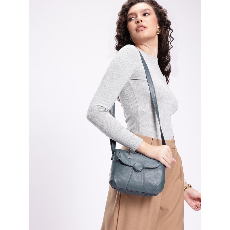Mast & Harbour Textured Sling Bag