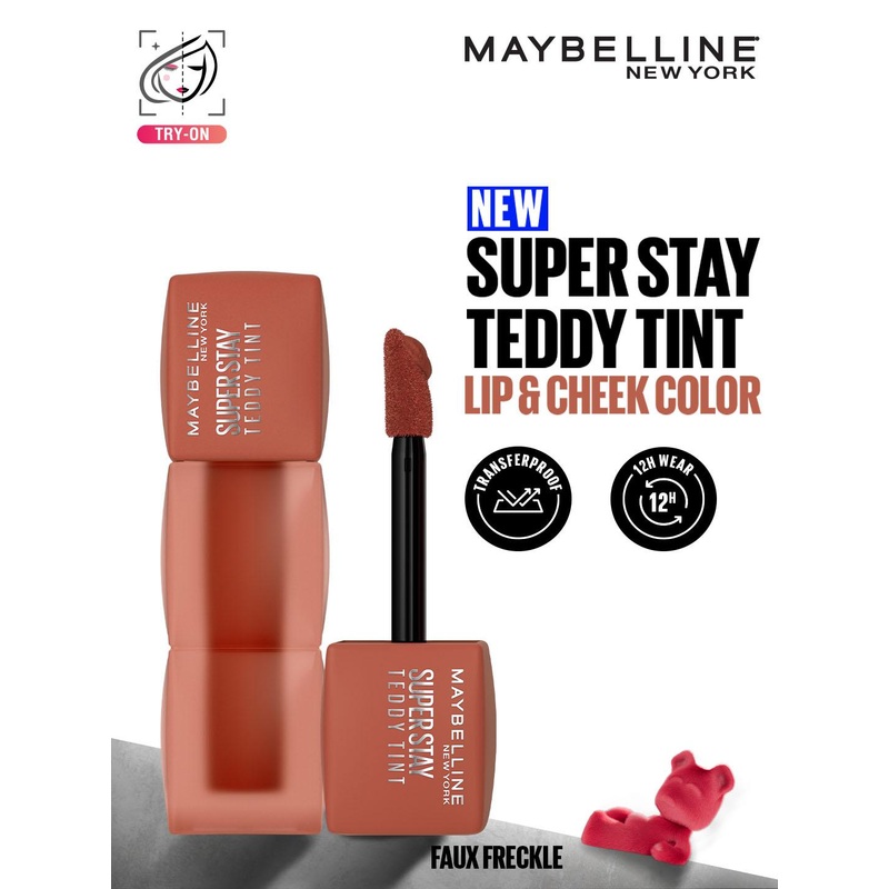 Maybelline New York Superstay Teddy Tint Lip & Cheek Color 5ml – Faux Freckle