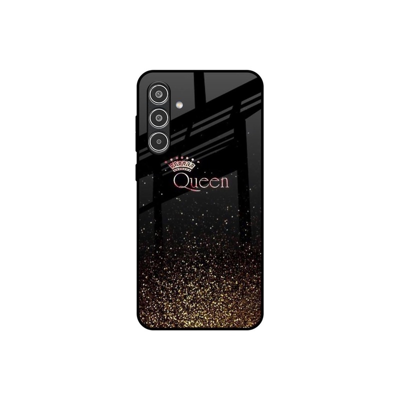 QRIOH I Am The Queen Conversational Printed Samsung Galaxy A56 5G Silicone Back Case