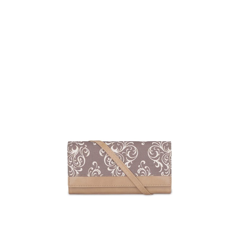 THE CLOWNFISH Erika Women Ethnic Motifs Printed Envelop Wallet