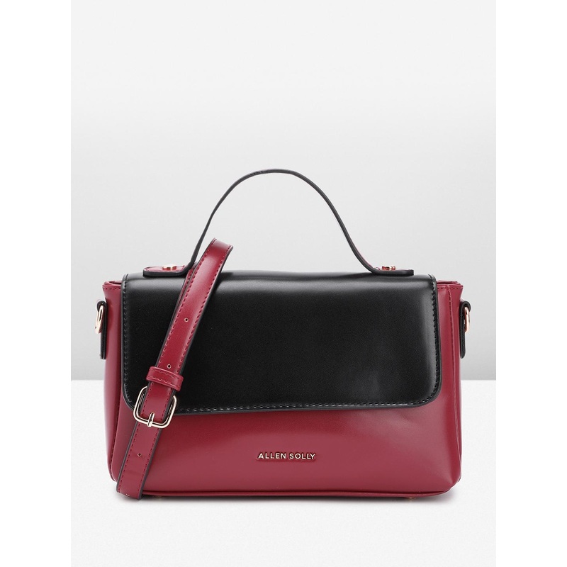 Allen Solly Colourblocked Satchel