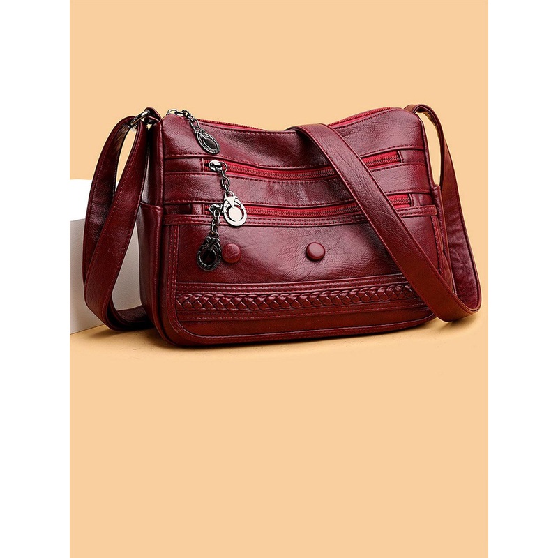 Diva Dale PU Bucket Shoulder Bag