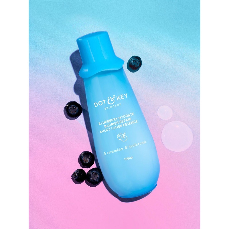 DOT & KEY Blueberry Hydrate Barrier Repair Milky Toner Essence- 150 ml