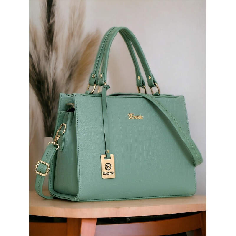 Exotic PU Structured Handheld Bag