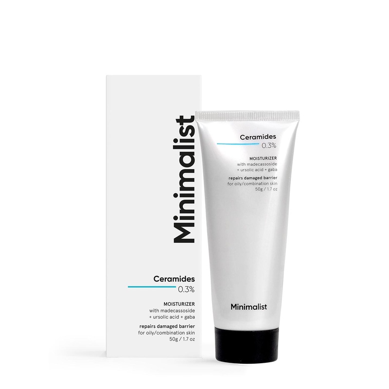 Minimalist 0.3% Ceramides Barrier Repair Moisturizing Cream With Madecassoside – 50 g
