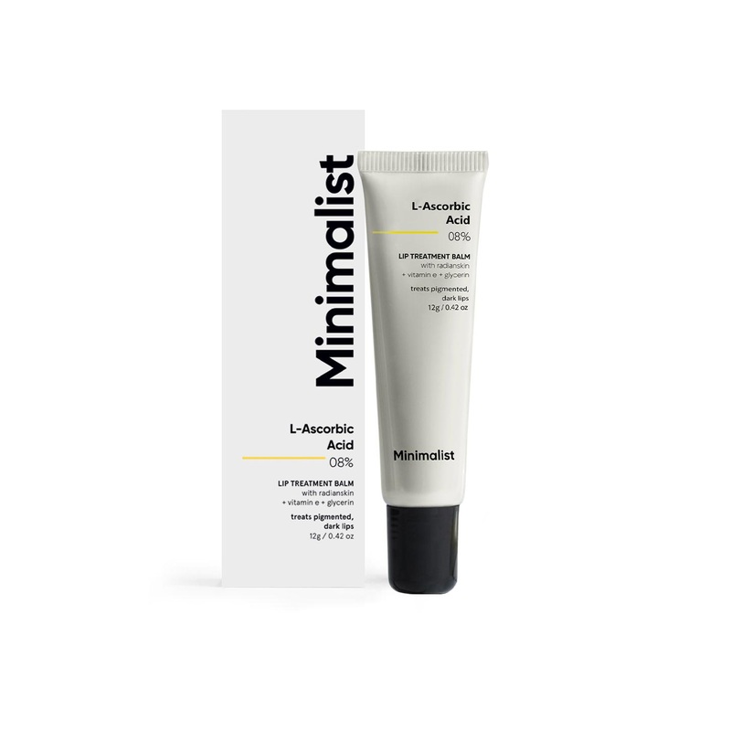 Minimalist 8% L-Ascorbic Acid Lip Treatment Balm with Vitamin E 12gm