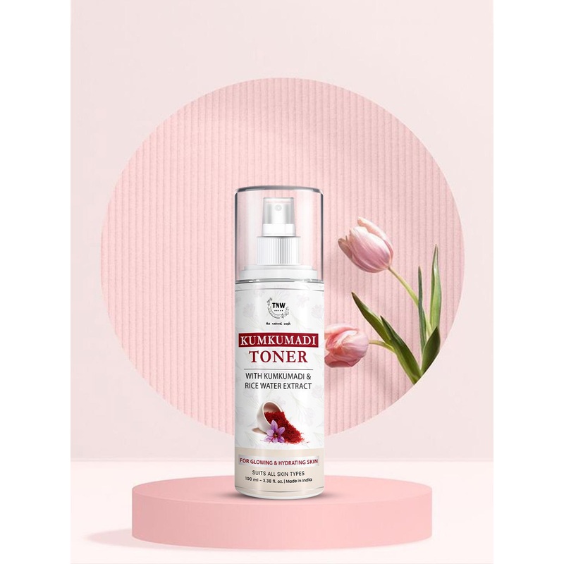TNW the natural wash Kumkumadi Toner with Rice Water For Glowing & Hydrating Skin – 100 ml