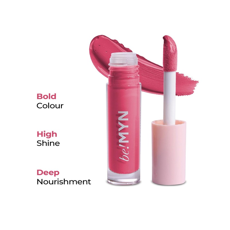 Be!Myn Poutstanding Hydrating High Shine Lip Gloss with Peptides 4 ml – Pink Peony LG01