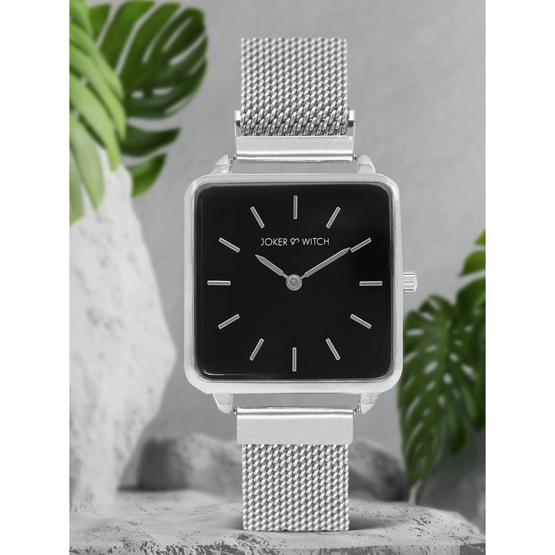 JOKER & WITCH Women Black Analogue Watch AMWW309