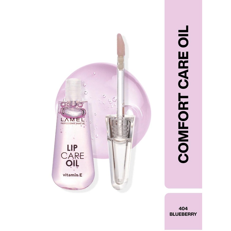 LAMEL Comfort Lip Care Oil with Vitamin E 6ml – Blueberry 404