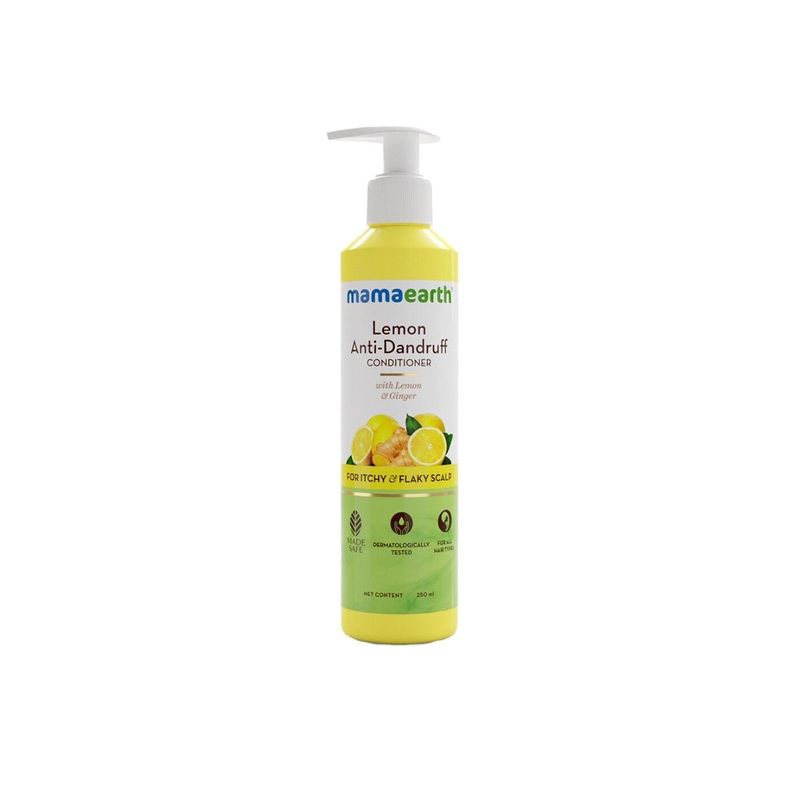 Mamaearth Lemon Anti-Dandruff Conditioner with Ginger for Itchy & Flaky Scalp – 250ml