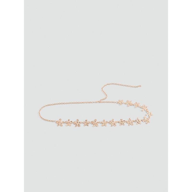 MANGO Minimal Floral Design Necklace