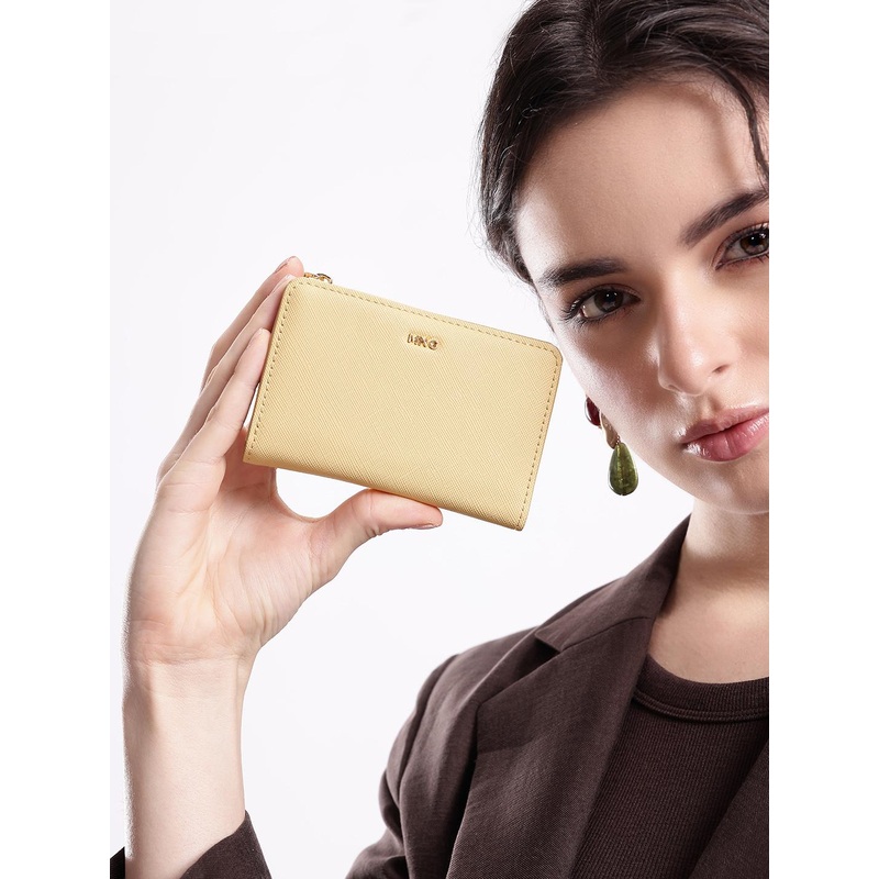 MANGO Women Textured Wallet