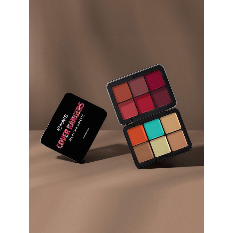 MARS Cover Rangers Creamy & Color Corrector & Contour Palette Concealer – Shade 03