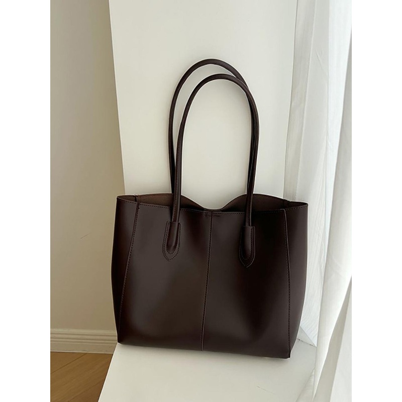 StyleCast x Revolte Bucket Shoulder Bag with Tasselled