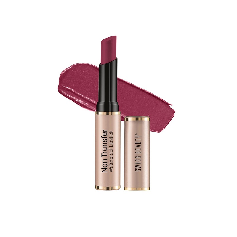 SWISS BEAUTY Non Transfer Waterproof Matte Lipstick – Cupid Pink 403