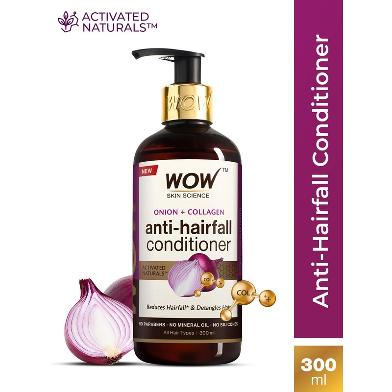 WOW SKIN SCIENCE Onion Black Seed Oil Hair Conditioner 300 ml