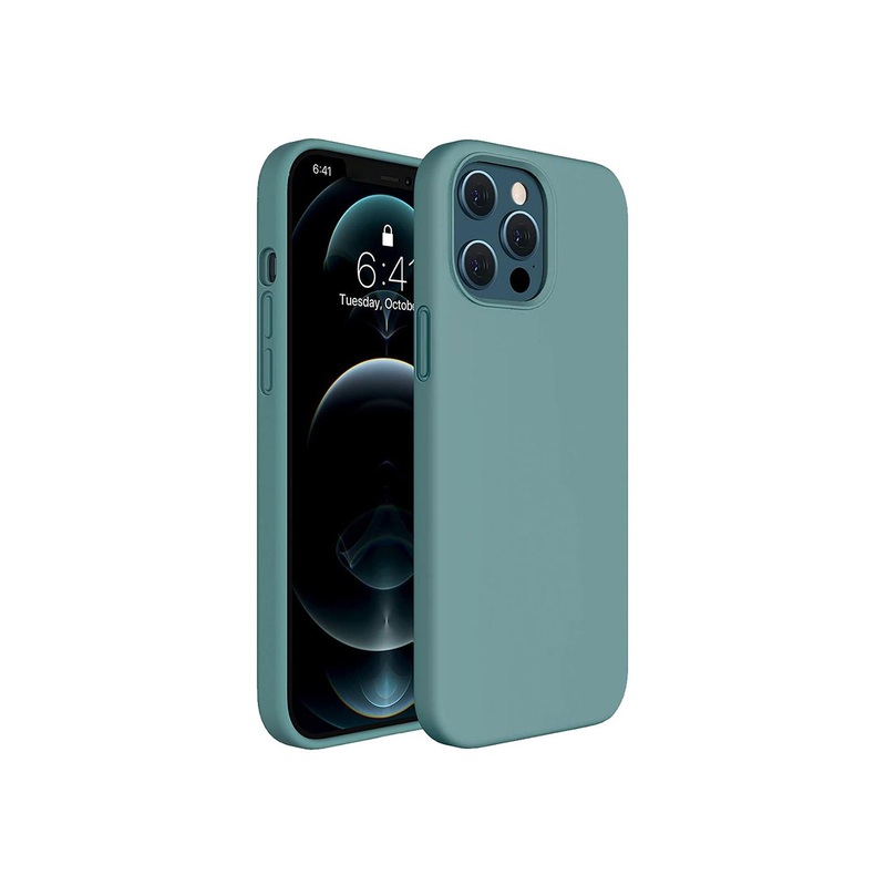 LIRAMARK Solid iPhone 12 Pro Impact Resistant Back Case