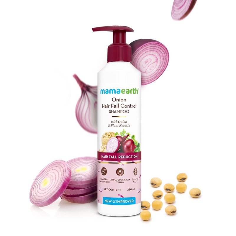 Mamaearth Onion Conditioner for Hair Growth & Hair Fall Control with Coconut Oil – 250ml
