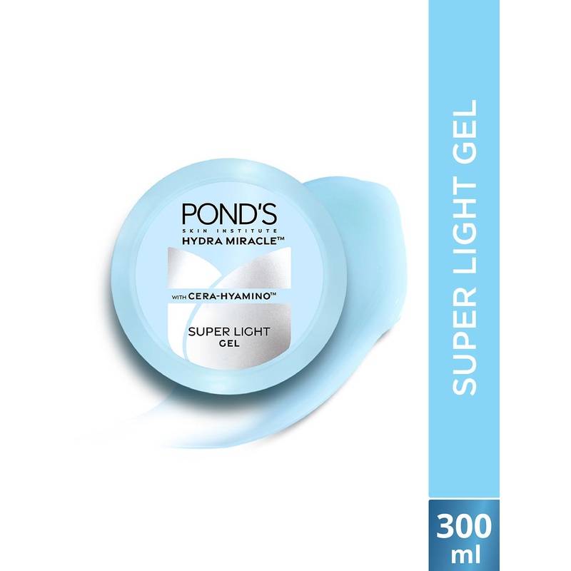 Ponds Super Light Gel Oil-Free Moisturizer with Cera-Hyamino – 300 g