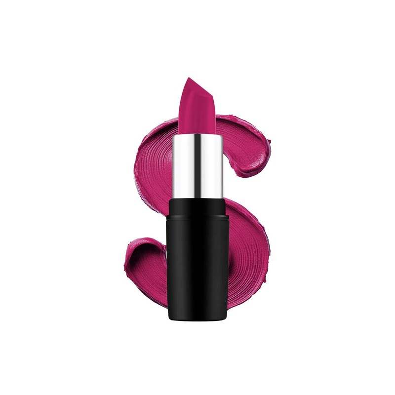 SWISS BEAUTY Pure Matte Lipstick – Fuchsia Pink 204
