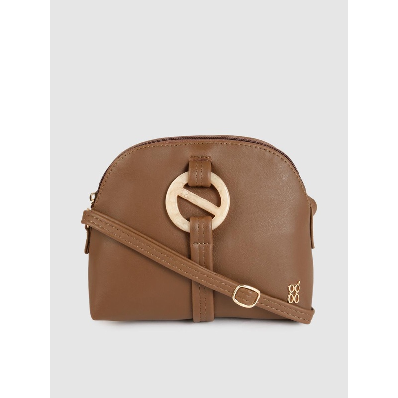 Baggit Brown Bowling Sling Bag