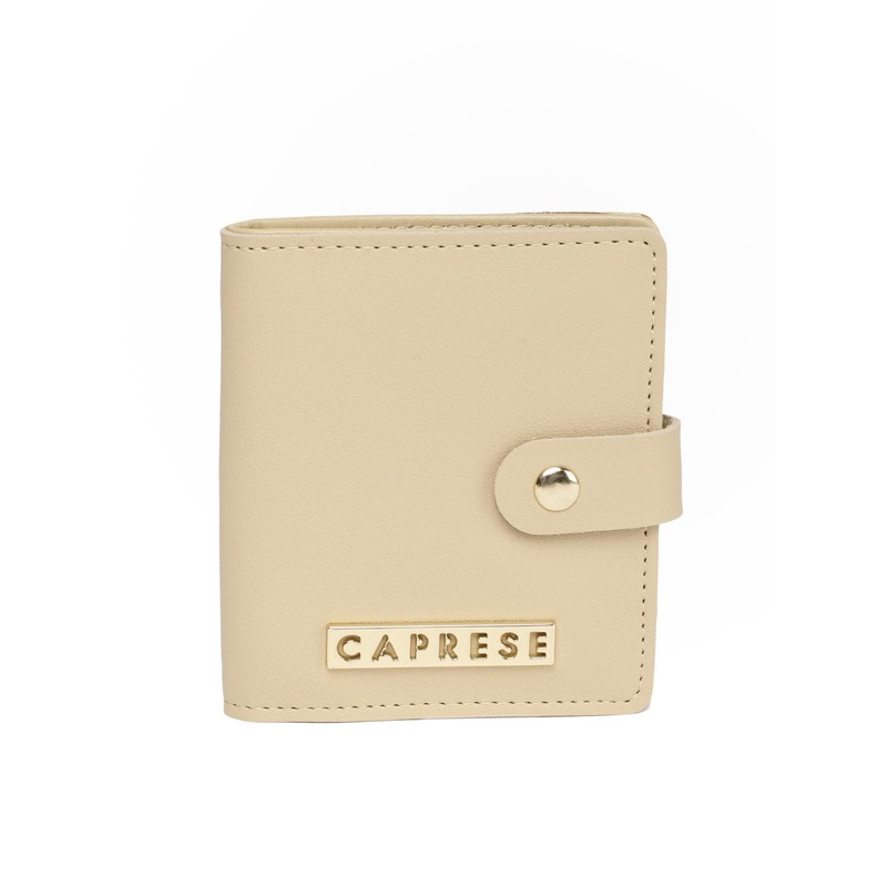 Caprese Kiko Women Beige Small Wallet