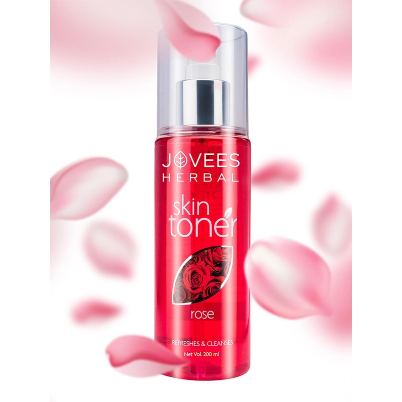 Jovees Rose Skin Toner For Hydration & Tightens Pores – 200 ml