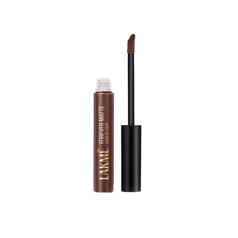Lakme Forever Matte Lightweight & Transferproof 16H Liquid Lipstick 5.6ml – Brown Espresso