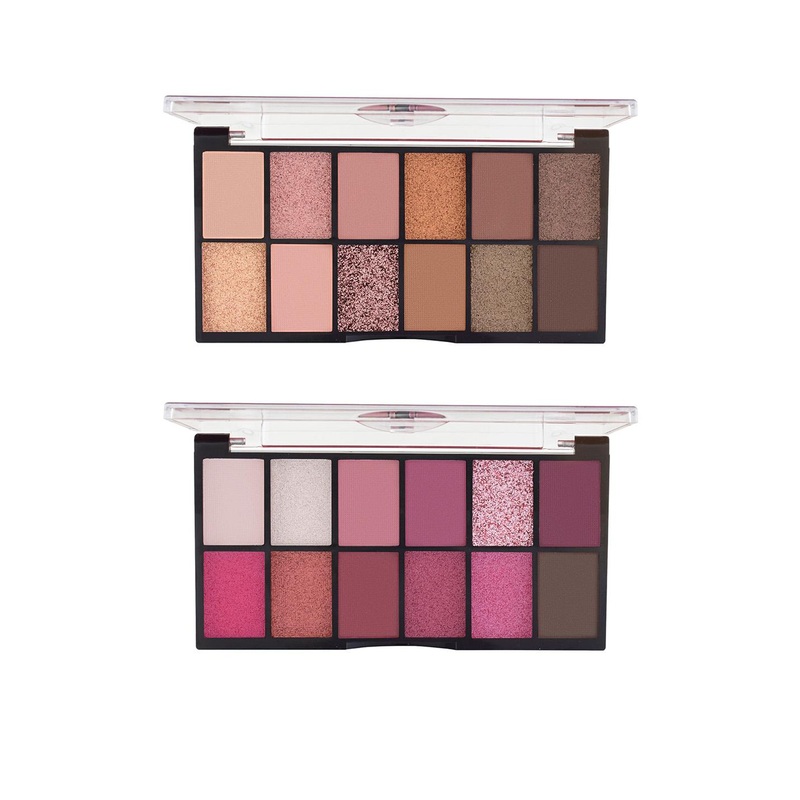 MARS Set of 2 Dance Of Joy Ultra Pigmented Eyeshadow Palettes – Shades 01 & 02