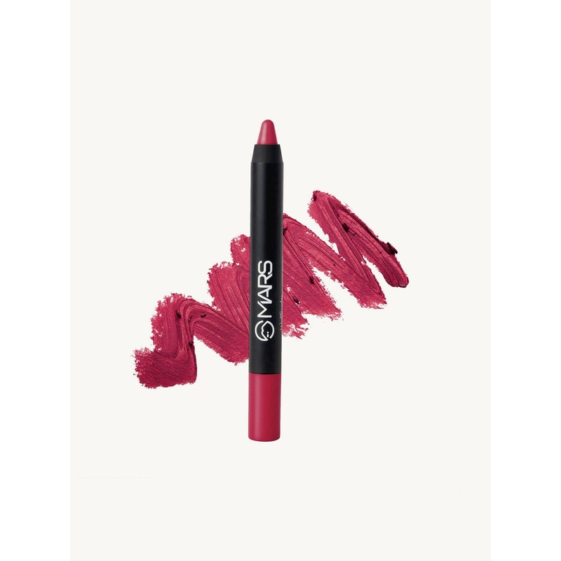 MARS Smudge Proof Long Lasting Butter Smooth Lip Crayon 3.5g – I Am Confident 18