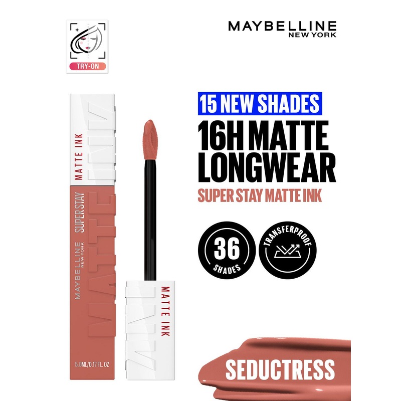 Maybelline New York SuperStay Matte Ink Liquid Lipstick – 65 Seductress