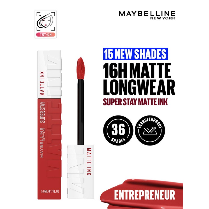 Maybelline New York Superstay Matte Ink Matte Liquid Lipstick 5ml – Entrepreneur