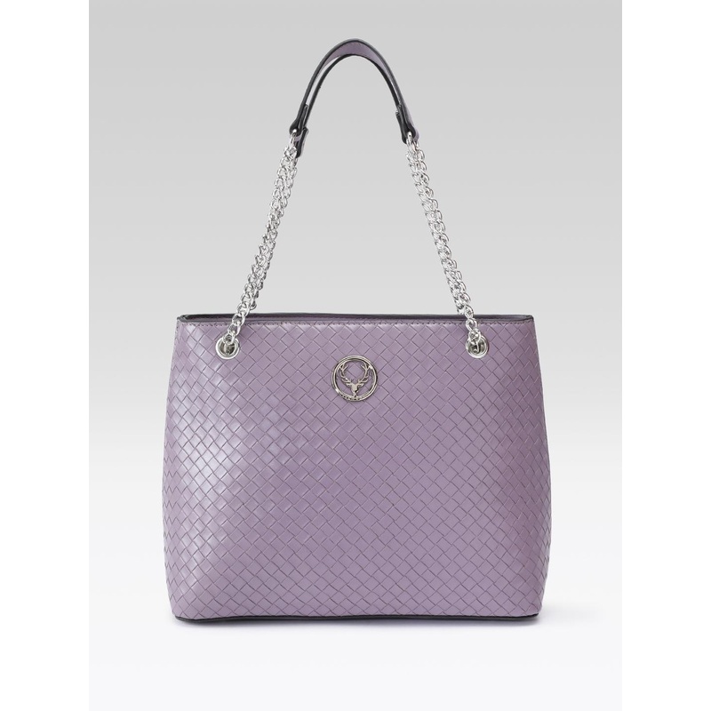 Allen Solly Geometric Textured Structured Shoulder Bag