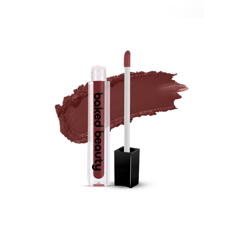 Baked Beauty Matte Finish Liquid Lipstick with Vitamin E & Jojoba Oil 4.5 ml – Bake In Dawn