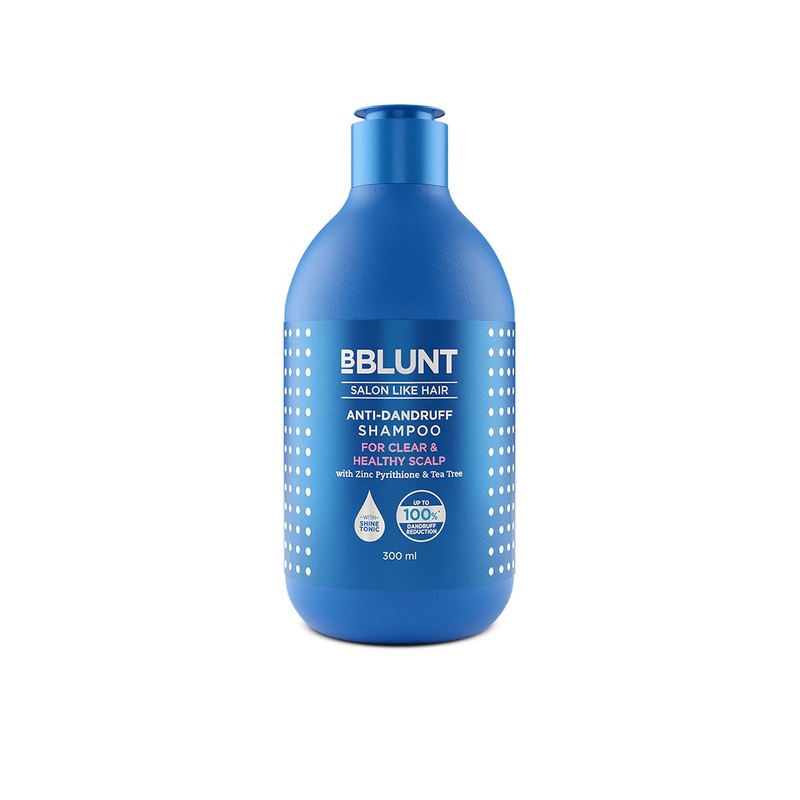 BBLUNT Anti-Dandruff Shampoo For Clear & Healthy Scalp – 300 ml
