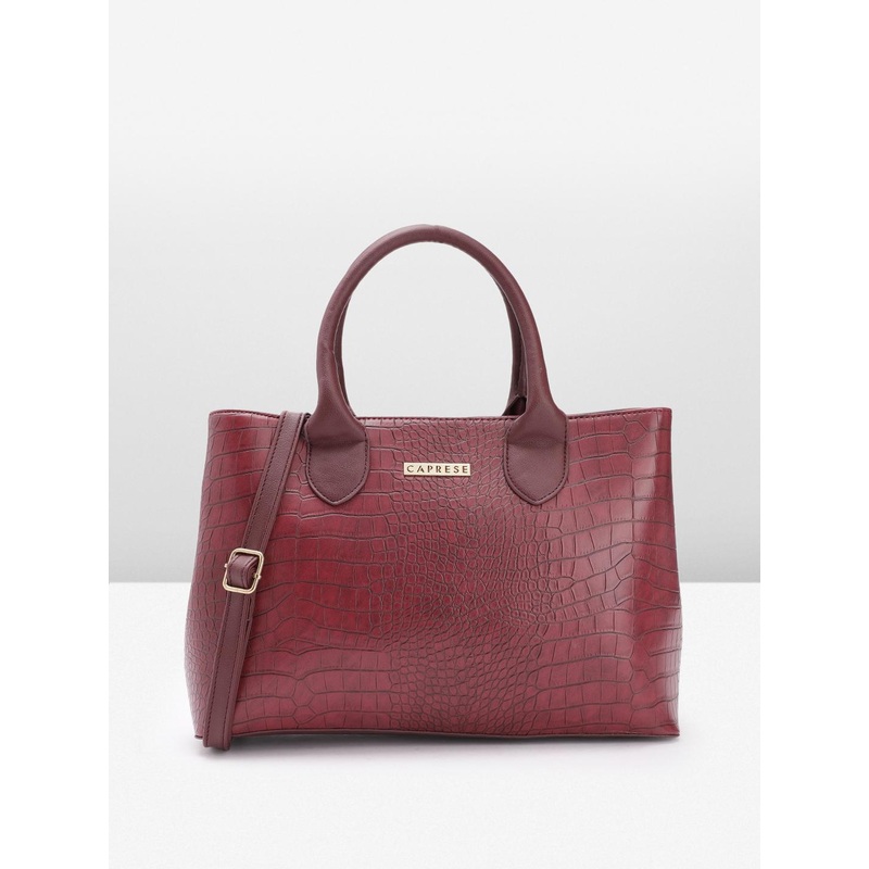 Caprese Cynthia Women Plum Medium Satchel Bag